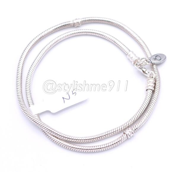 Authentic Pandora Sterling Necklace with Lobster Clasp - 590700-HV-N - Picture 10 of 11